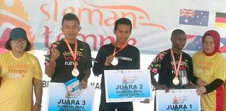 Samson Karega Kamau dari Kenya Juarai Sleman Temple Run 2017