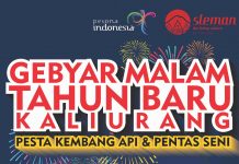 Gebyar Malam Tahun Baru 2018 di Sleman