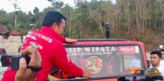Kunjungi Tebing Breksi, Menpora Ajak Warga Yogya Dukung Asian Games