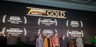 Sleman Raih Penghargaan Gold Pariwisata Indonesia’s Attractiveness Award 2018