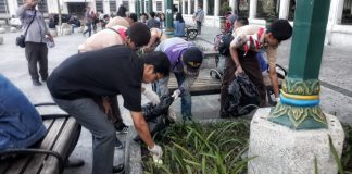 Karya Bakti Lebaran Saka Pariwisata Kwarda DIY