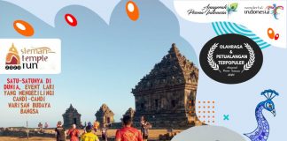 Dukung Sleman Temple Run Sebagai Wisata Olah Raga dan Petualangan Terpopuler di Indonesia Tahun 2020