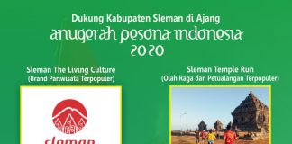 Dukung Kabupaten Sleman di Ajang Anugerah Pesona Indonesia 2020