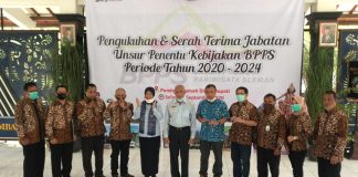 Bupati Sleman Kukuhkan Kepengurusan BPPS Periode 2020 s.d. 2024
