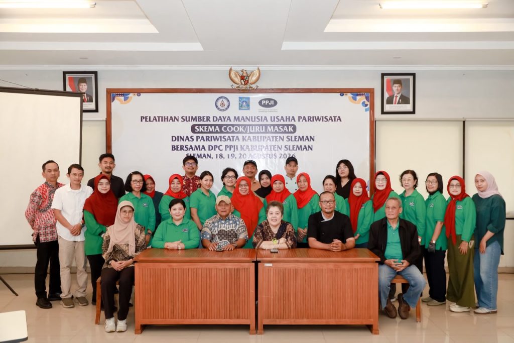 Pelatihan SDM Usaha Pariwisata Kabupaten Sleman